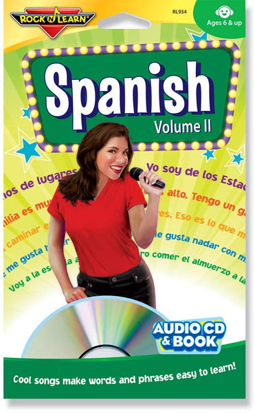  Conversational Spanish 2 DVD Set for Teens & Adults : Animated,  Rock 'N Learn: Movies & TV